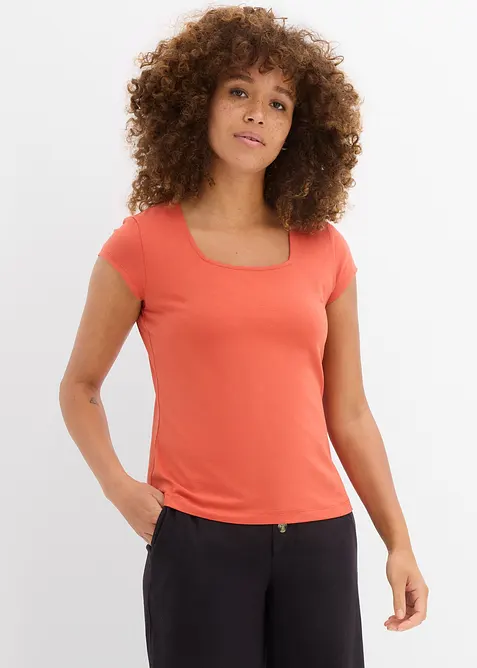 T-shirt met biologisch katoen, bonprix