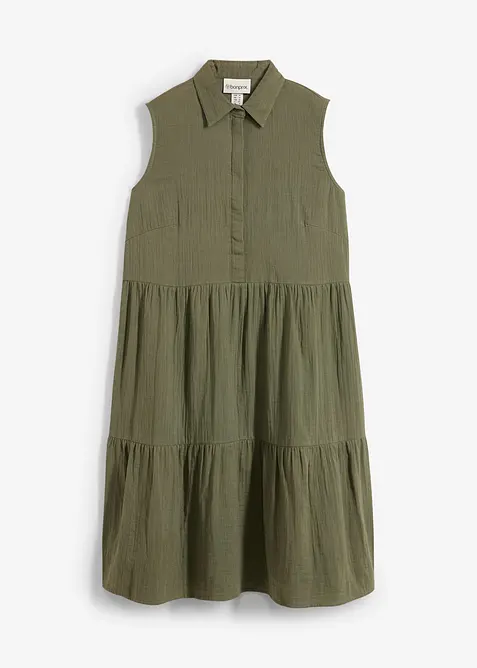 Tuniekjurk van luchtige mousseline, bonprix