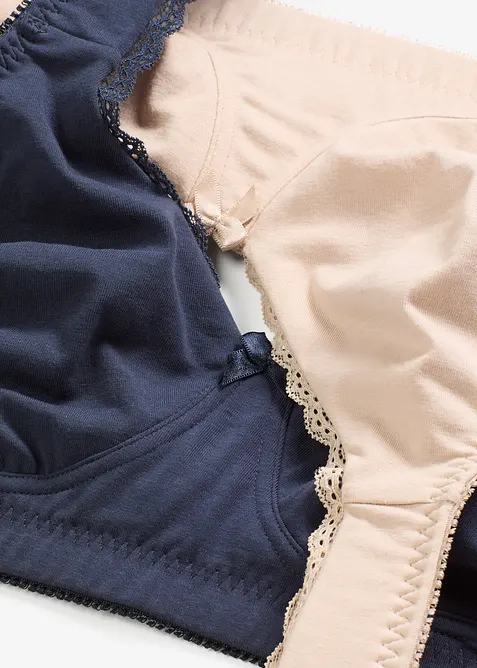 Minimizer T-shirt bh zonder beugels (set van 2), bonprix