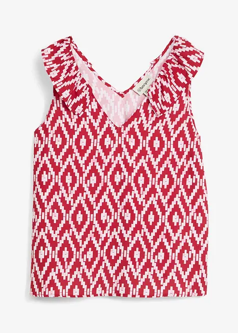 Blousetop van soepele viscose, bonprix