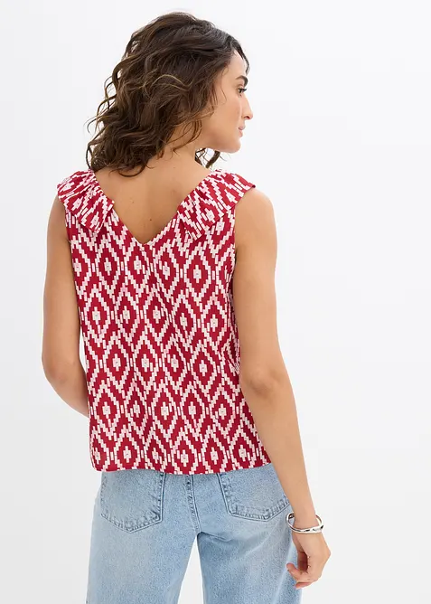 Blousetop van soepele viscose, bonprix