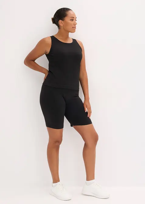 Seamless longtop van ribstof, bonprix