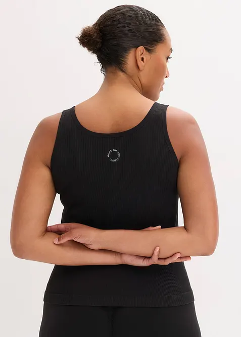 Seamless longtop van ribstof, bonprix