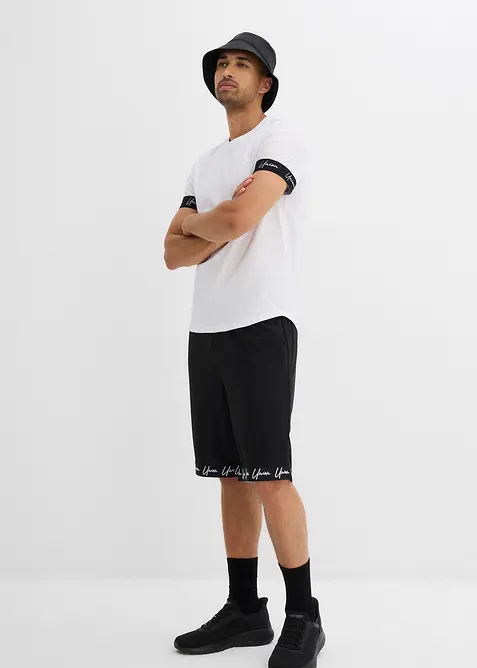 T-shirt van puur biologisch katoen, slim fit, bonprix