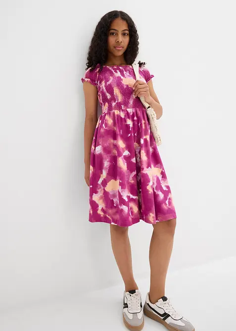 Jersey jurk in een elastische katoenmix, bonprix