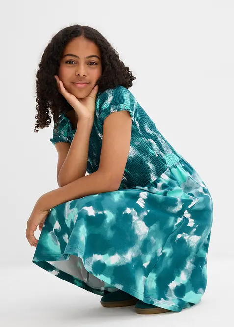 Jersey jurk in een elastische katoenmix, bonprix