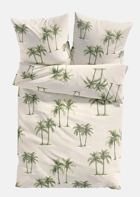 Dekbedovertrek met palmbomen, bonprix
