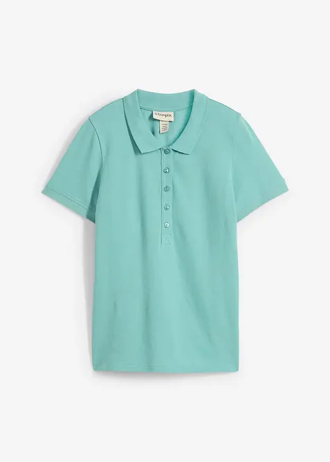 Piqué poloshirt van biologisch katoen, bonprix