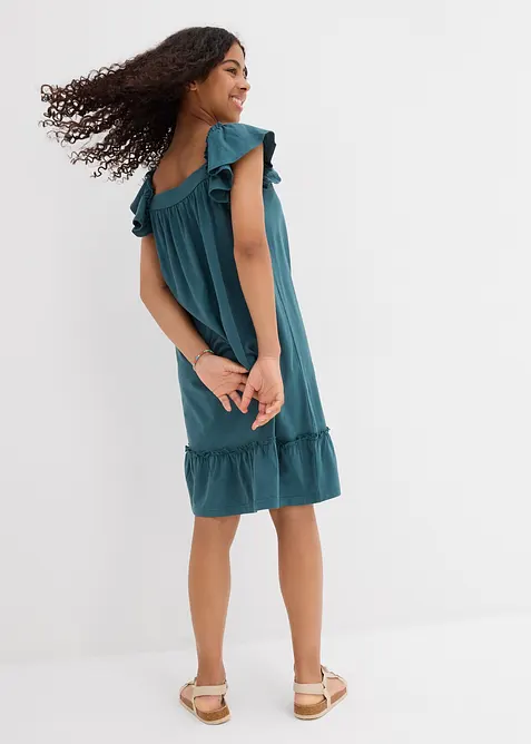 Jersey jurk in een elastische katoenmix, bonprix