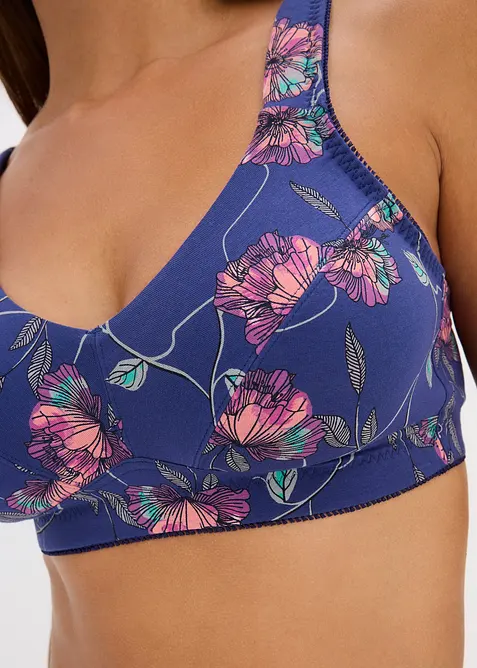 Bh zonder beugels met biologisch katoen (set van 3), bonprix