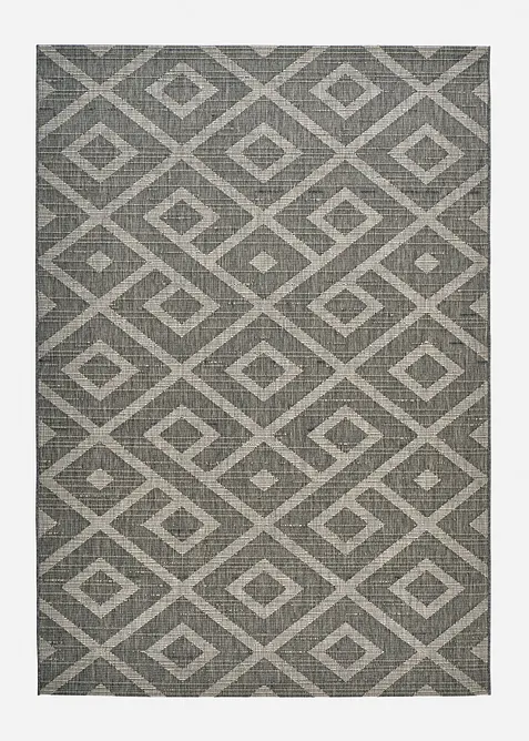 Binnen- en buitenkleed met grafisch patroon, bonprix