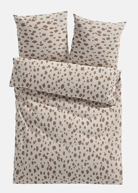 Dekbedovertrek met stippen, bonprix