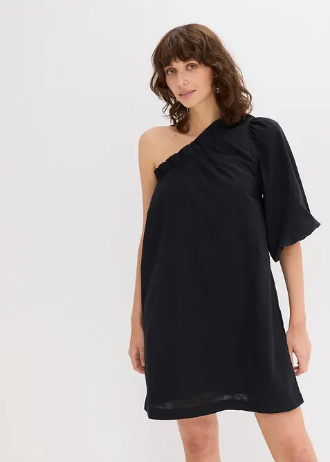 One shoulder jurk van katoen, bonprix