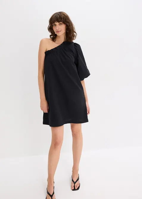 One shoulder jurk van katoen, bonprix