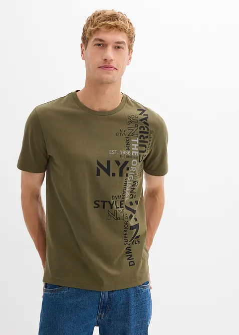 T-shirt van biologisch katoen, bonprix