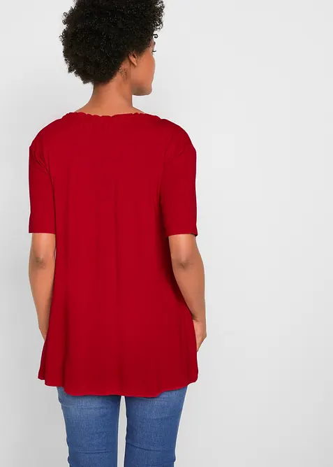 Longshirt in een viscosemix, bonprix