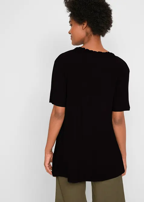 Longshirt in een viscosemix, bonprix