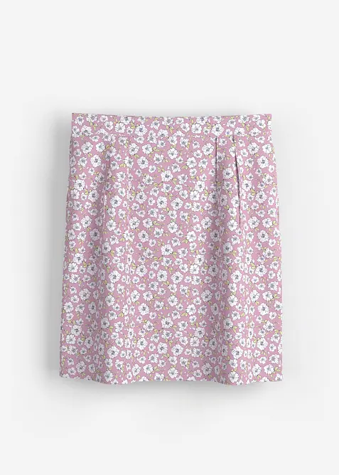 Minirok van vloeiende viscose, bonprix