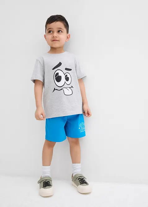Jongens jersey bermuda (set van 2), bonprix