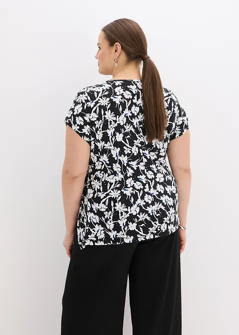 Shirt met knoopdetail, bonprix