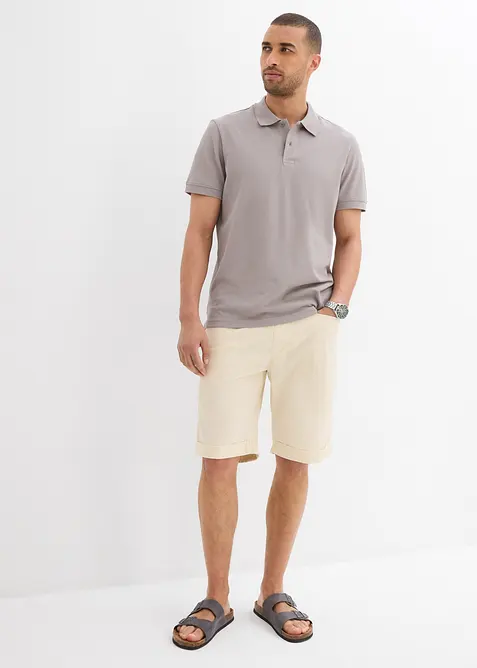 Piqué poloshirt van biologisch katoen, bonprix