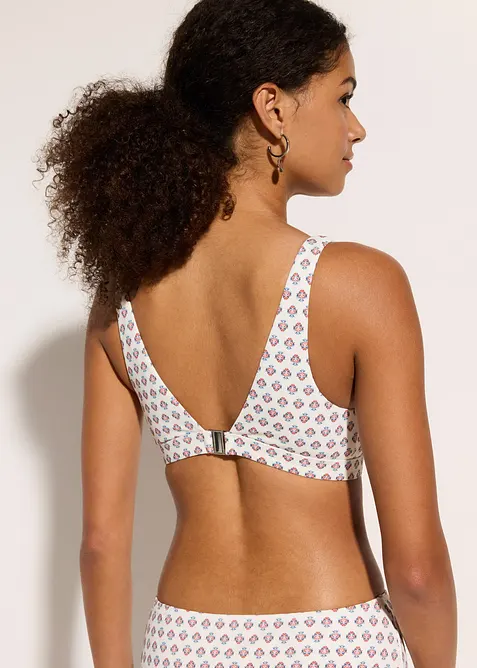 Bralette bikinitop met V-hals, bonprix