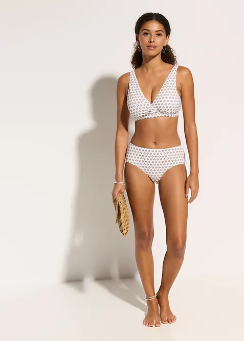Bralette bikinitop met V-hals, bonprix