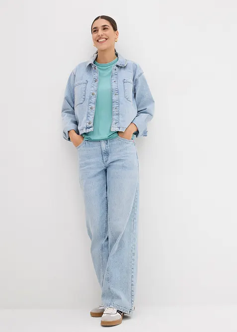 T-shirt van soepele viscose, bonprix