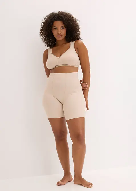 Corrigerende biker short van katoen, licht corrigerend, bonprix