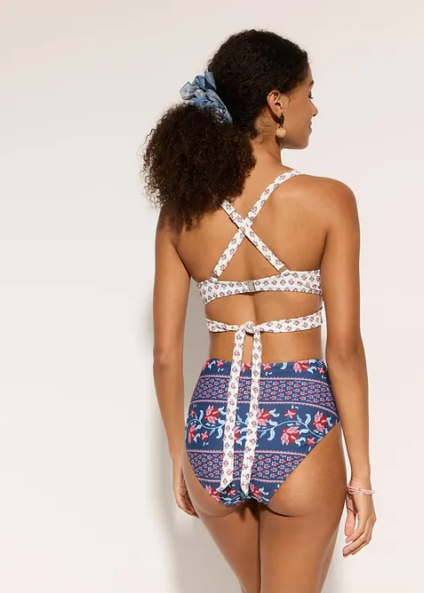 Bralette bikini (2-dlg. set) in wikkellook, bonprix