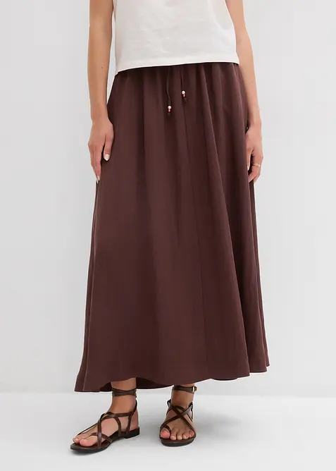 Maxi rok van soepele Lyocell-mix, bonprix