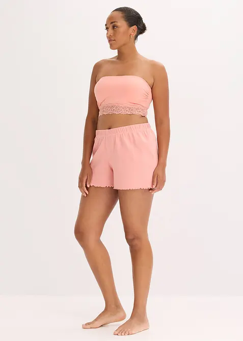 Bandeau bh (set van 2) met biologisch katoen, bonprix