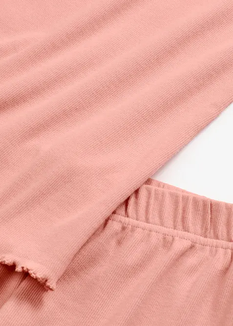 Shortama met sierlijk kant, bonprix