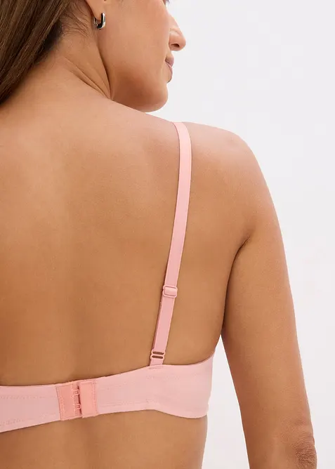 Bh zonder beugel met zacht biologisch katoen (set van 3), bonprix