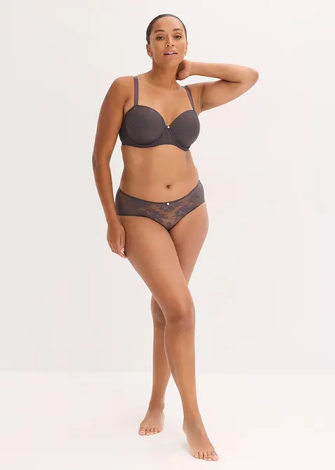 Balconette bh met sierlijk kant (set van 2), bonprix