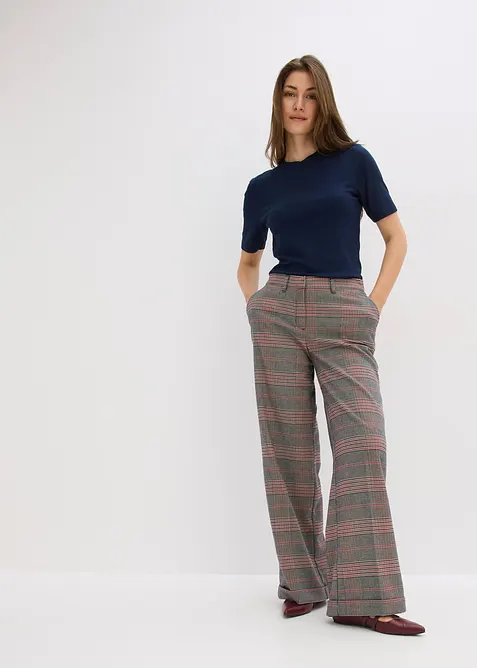 Geribd shirt van een zachte viscosemix, bonprix