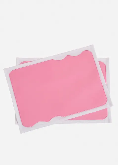 Placemats met geborduurde rand (set van 2), bonprix