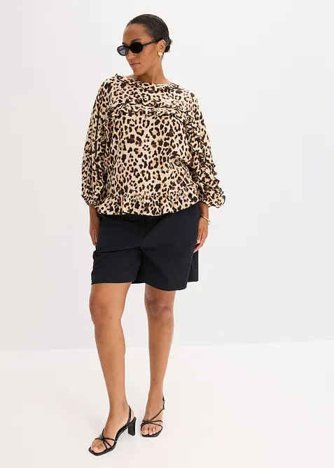 Blouse van een fijne viscosemix, bonprix