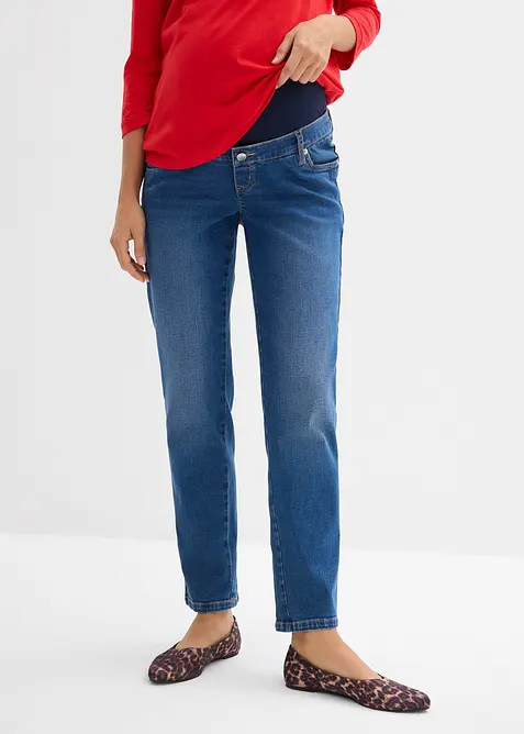 Zwangerschapsjeans, straight, cropped, bonprix