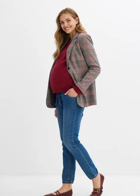 Zwangerschaps jogging jeans van biologisch katoen, bonprix