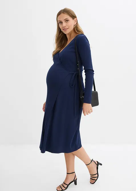 Wikkeljurk voor de zwangerschap en daarna van biologisch katoen, bonprix