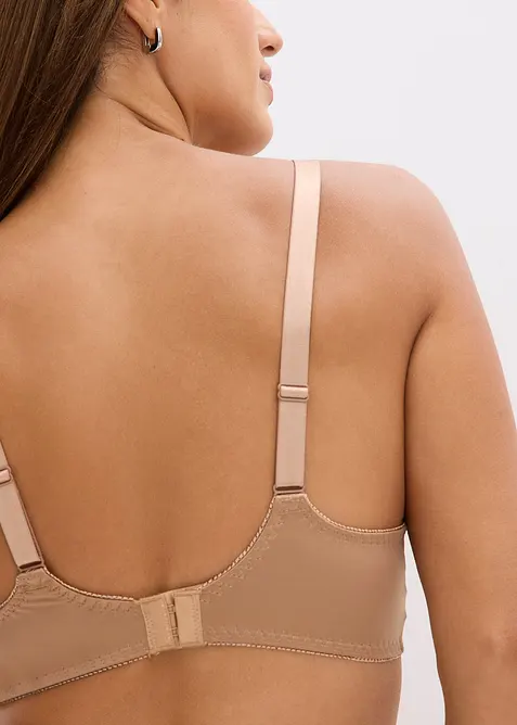 Beugel bh met glanzend effect (set van 2), bonprix