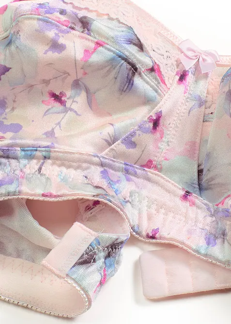 Steun bh zonder beugels met gewatteerde schouderbandjes, bonprix