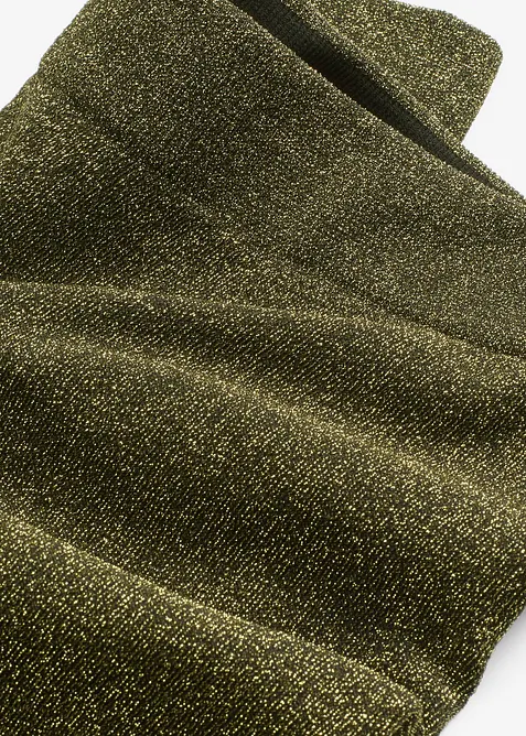 Thermo legging van glittergaren, bonprix