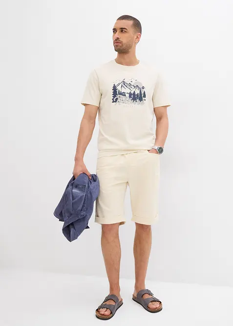 T-shirt van biologisch katoen, bonprix