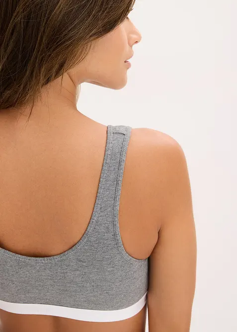 Bralette met biologisch katoen, bonprix
