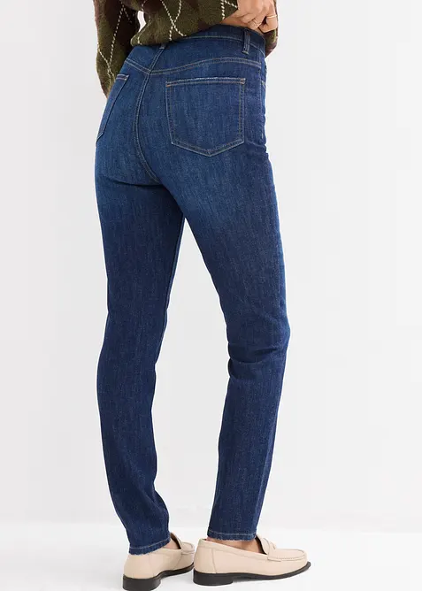 Skinny jeans high waist, cropped, bonprix