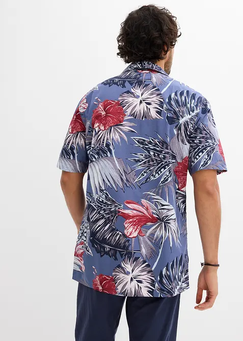 Overhemd met korte mouwen van biologisch katoen, bonprix