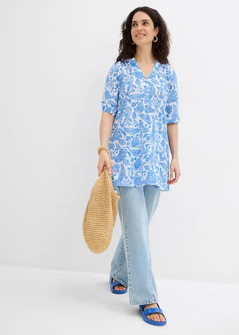 Lange tuniek van katoen, bonprix