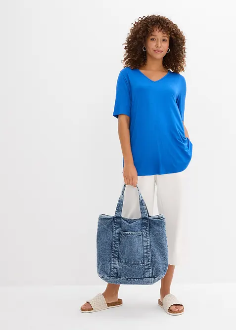 Longshirt van zachte viscose, bonprix